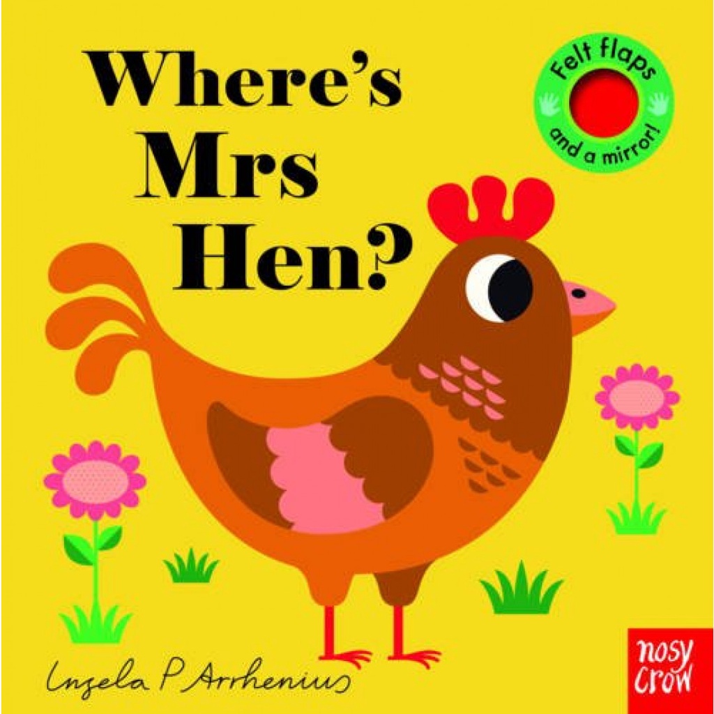 Where's Mrs Hen? (Felt Flaps)(硬頁書)/Ingela P Arrhenius【禮筑外文書店】