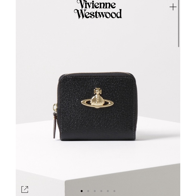 [預購］日本Vivienne Westwood 牛皮拉鍊短夾