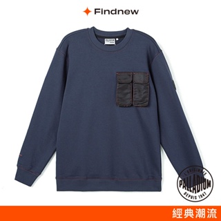 PALLADIUM 口袋設計基本款衛衣 暗藍色 男款 105969-480【Findnew】