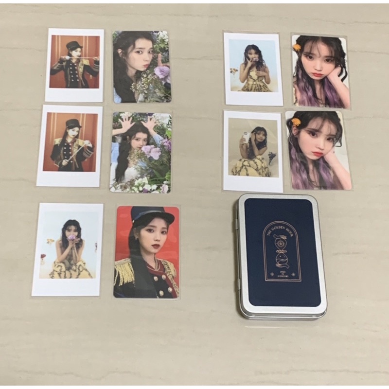 IU 李知恩 The Golden Hour 官方周邊 小卡&amp;拍立得組 IU小卡