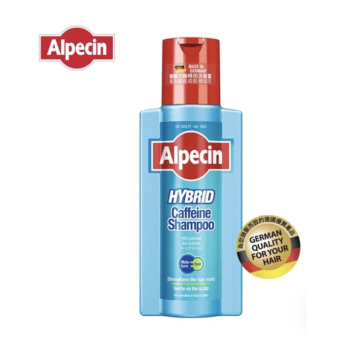 Alpecin|雙動力咖啡因洗髮露 250ml