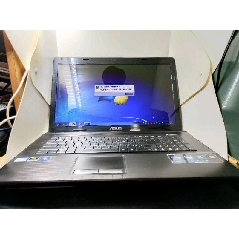 二手 中古筆電 ASUS A73S /6G+SSD120G+500G/ win10/ 17.3吋 大螢幕