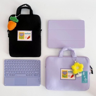 小眾設計可愛平板電腦包 內膽保護包 適用於11寸iPad收納包手提