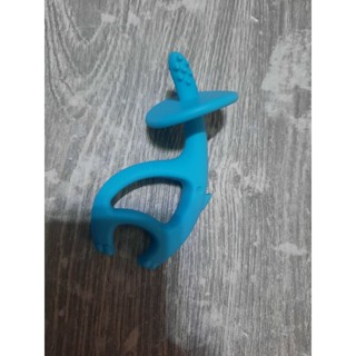 mombella 英國 跳舞象 固齒器 寶寶玩具 藍色