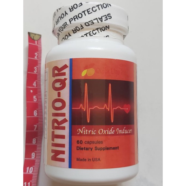 穆拉德普力強膠囊食品 NITRIO-QR 一氧化氮 Nitric Oxide Inducer Made in USA美國
