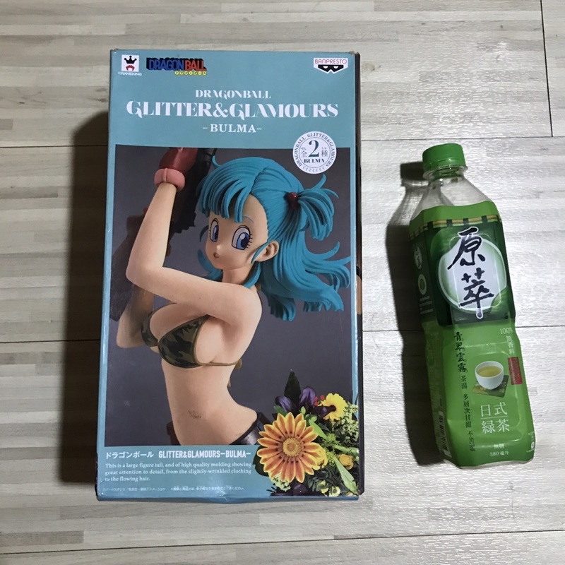 全新 金證 金標 七龍珠 超  G&amp;G 布瑪 Bulma 迷彩 比基尼 水著 人偶 公仔 景品 擺飾