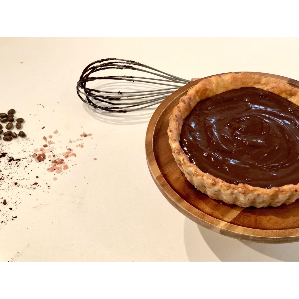 6吋 72%黑巧克力派 Tarte au chocolat noir