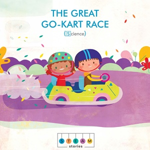 The Great Go-Kart Race (Science)(平裝本)/Jonathan Litton STEAM Stories 【三民網路書店】