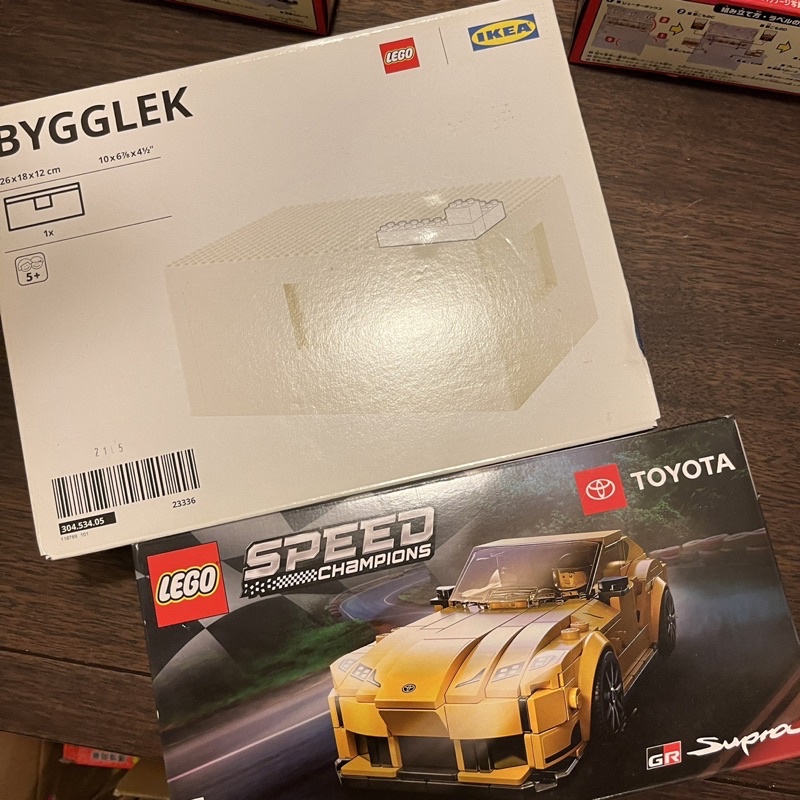 IKEA樂高聯名 Lego 76901 Toyota GR Supra  賽車 玩具 積木