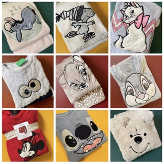 現貨✨ 英國 Disney 小熊維尼 米妮 屹耳 史努比 史迪奇 芝麻街 桑普 瑪麗貓 法蘭絨長袖居家服套裝