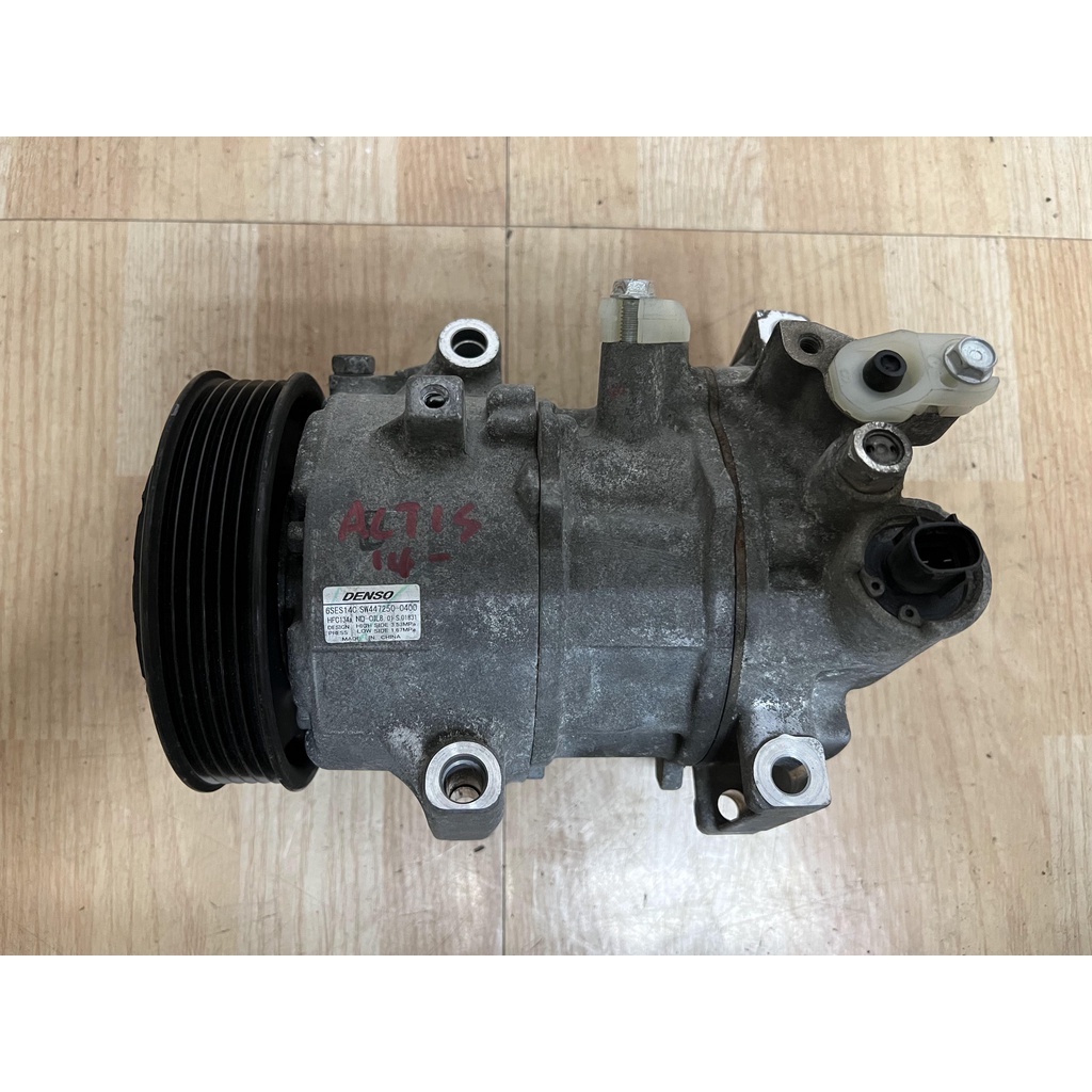 TOYOTA ALTIS 1.8 14- 冷氣壓縮機 原廠 DENSO