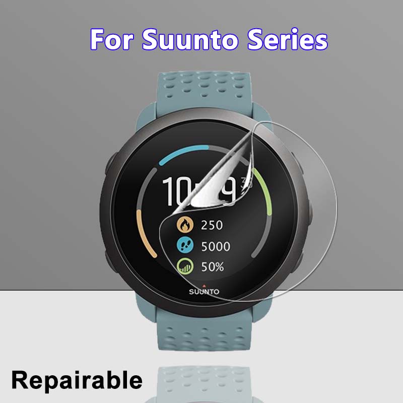 2/3/5/10 件適用於 Suunto 9 Peak / Baro 超透明屏幕保護膜適用於 Suunto 7 D5 5