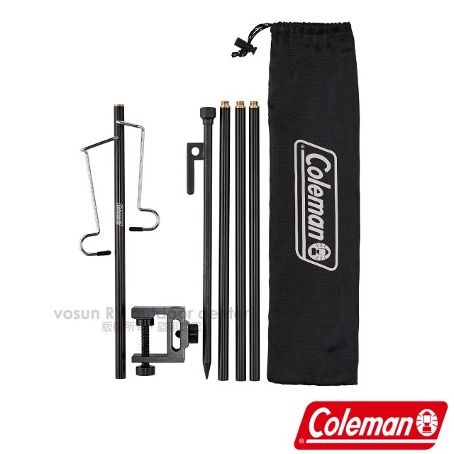 【Coleman】Packaway 營燈架.吊掛營燈.釘於地面.桌面適用/露營.居家適用/ CM-38935