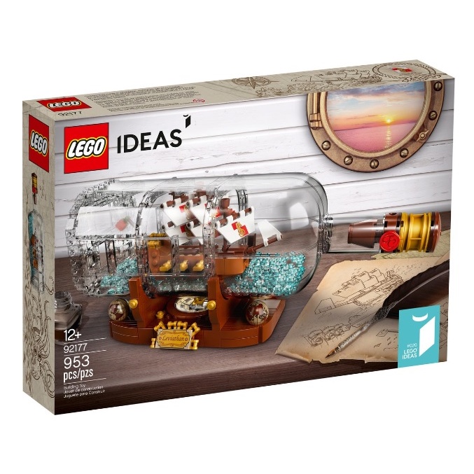 樂高 LEGO 92177 IDEAS Ship in a Bottle 瓶中船 全新品