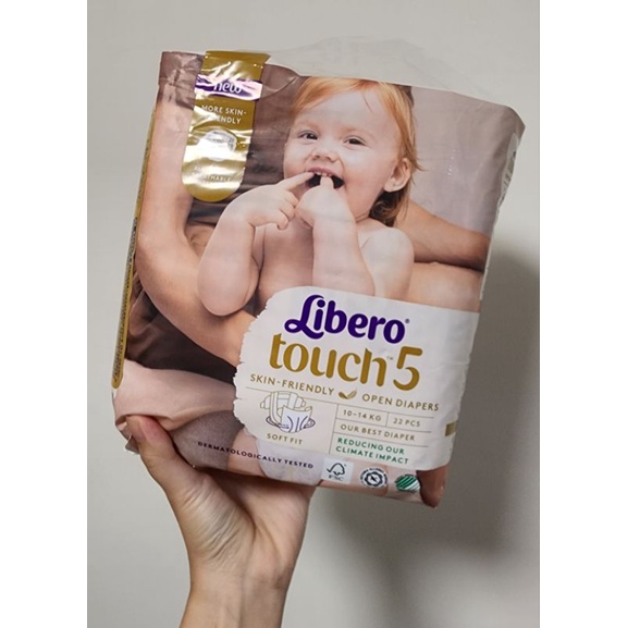 【全新】麗貝樂 Libero touch 5號 嬰兒紙尿褲