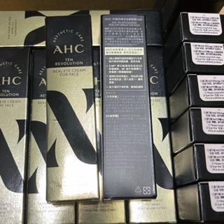 AHC 3D 超效煥活全臉眼霜 12ml-AHC眼霜 最新一代 黑金管眼霜