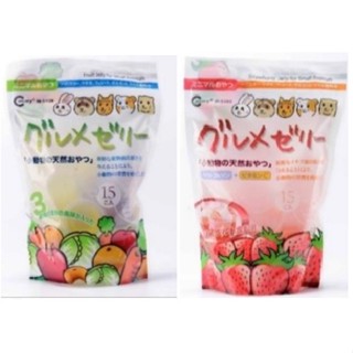 《妮雅小店》 Canary 小動物消臭水果果凍 小動物草莓優格果凍 15入 寵物兔、鼠、蜜袋鼯、松鼠