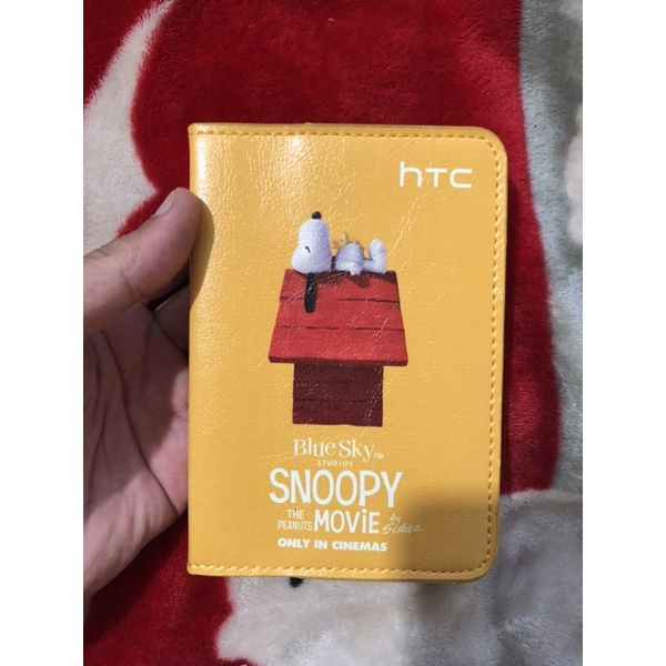 絕版 二手 未使用 史努比 Snoopy x Htc 護照套