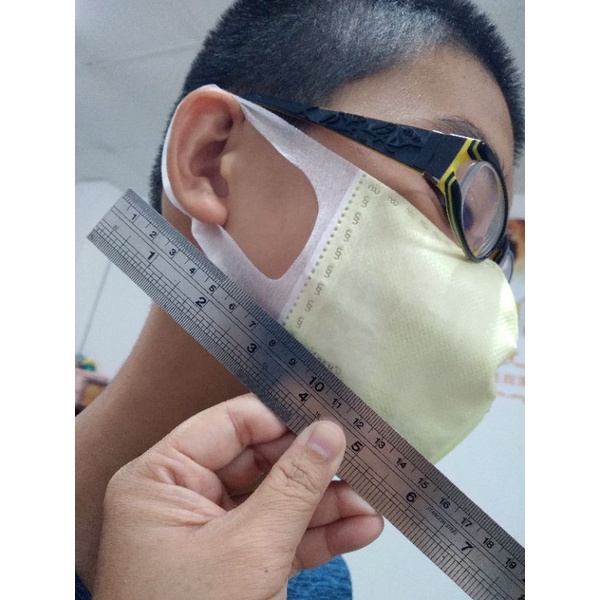 全新 出清 實拍 口罩 一個一元 台灣製 淨新品牌 黃色 醫用  3D立體 成人立體 16.0*13.0cm 寬耳帶