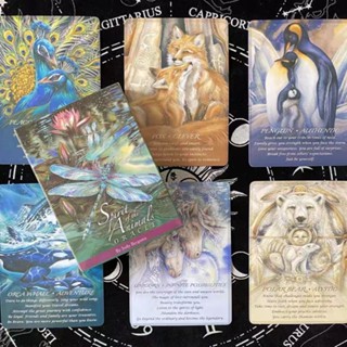 「寶時玄境」動物之魂神諭卡 贈中文翻譯 Spirit Of The Animals Oracle 英文定製牌卡 桌遊