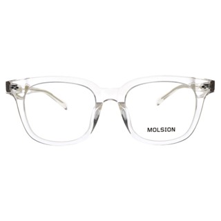 molsion 陌森 光學眼鏡 mj3050 b90 紳士方框 眼鏡框 - 金橘眼鏡