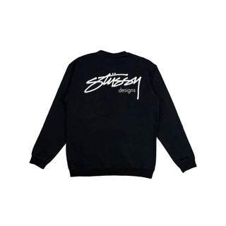 STUSSY CREW NECK 背面大LOGO 草寫 大學T 澳洲代購【PS中壢】