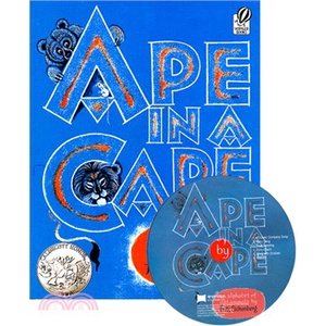 Ape in a Cape (1平裝+1CD)(韓國JY Books版) 廖彩杏老師推薦有聲書第7週/Fritz Eichenberg【三民網路書店】