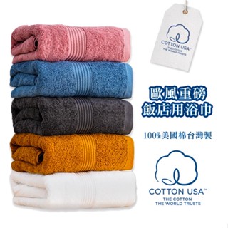 美國棉 重磅歐風加厚 大浴巾 純棉浴巾 吸水毛巾 飯店浴巾/毛巾 臺灣製 【DK大王】