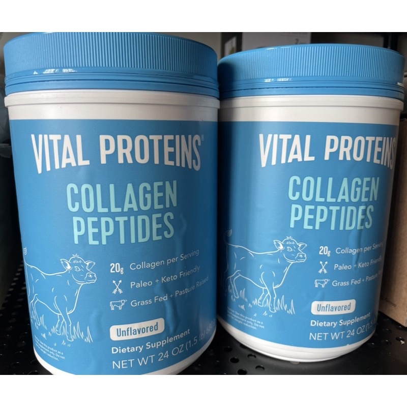 現貨-美國帶回來- Collagen Peptides Vital Proteins 膠原蛋白粉 680公克