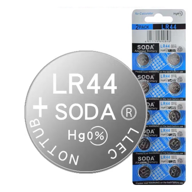 【SODA】 AG13 1.5V LR44 水銀電池 鈕扣電池