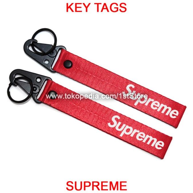 Supreme 摩托車車鑰匙扣鑰匙扣包鑰匙扣帶鑰匙鏈 HYPE