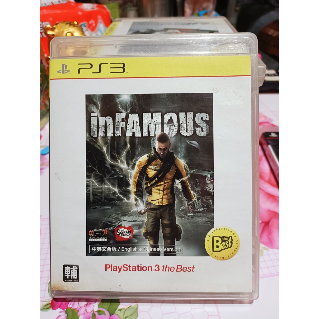 PS3二手遊戲片-INFAMOUS