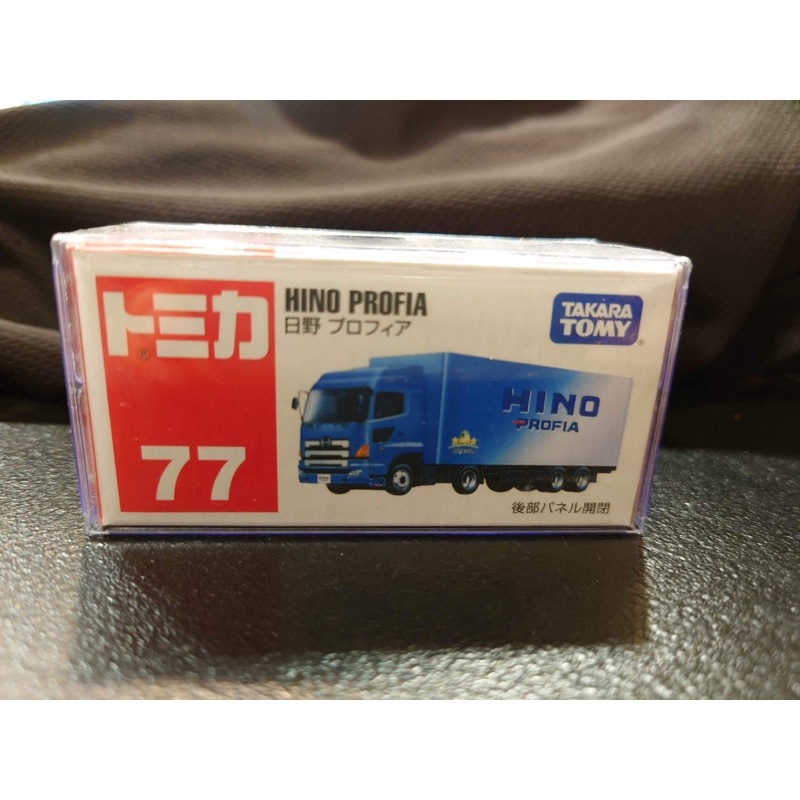 多美小汽車：絕版TOMICA no.77 hino profia