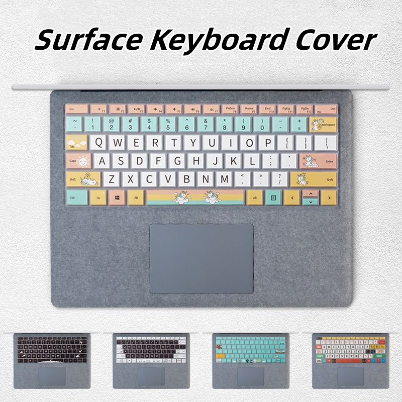 全新彩色鍵盤保護貼 適用於 Microsoft Surface Pro 7 6 5 4 X Laptop3/4 13.5