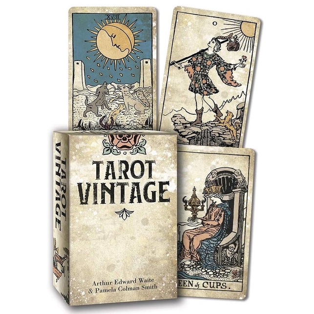 Tarot Vintage/塔羅牌/Arthur Edward Waite/ Pamela Colman Smith/ Sasha Graham eslite誠品