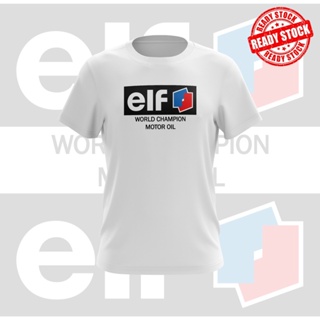 [現貨]!! Motor Elf 世界冠軍機油復古摩托車 T 恤 2024