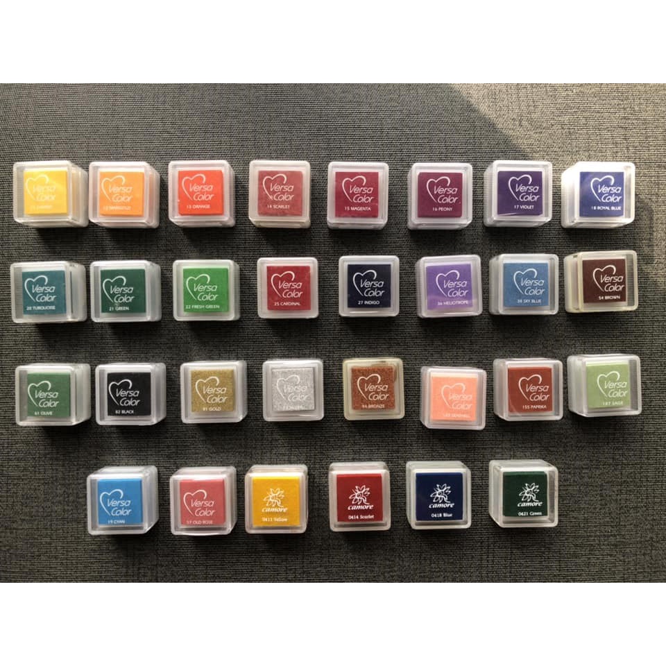 (全新) Tsukineko VersaColor Ink pad small 水性印台 月貓 | 蝦皮購物