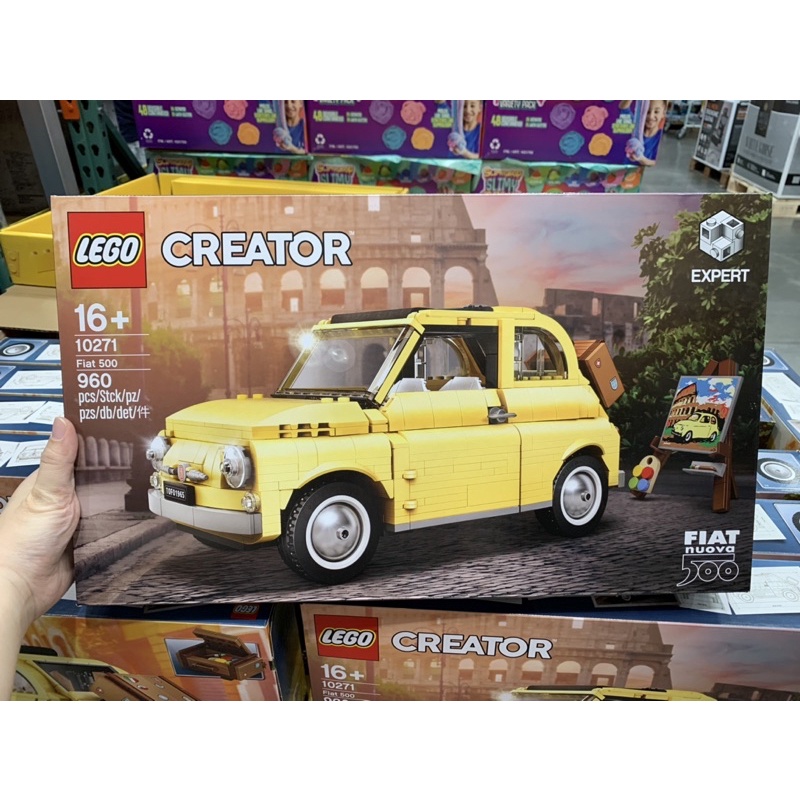 LEGO樂高飛雅特經典車 FIAT500 42122 好市多代購