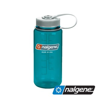 【美國 Nalgene】500cc 寬口水壺 Tritan『鱒魚綠』2178-2316