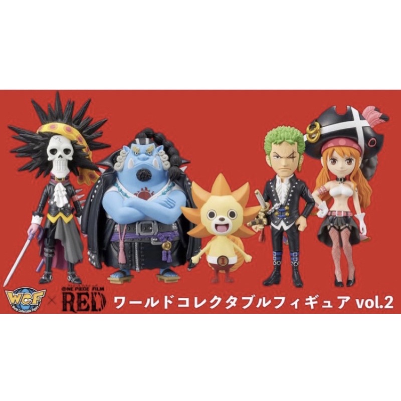 《劇場版-RED稀有日版金證》海賊王/劇場版/RED/WCF/第一彈/第二彈/第三彈/日版/金證/單售喬巴/單售香吉士