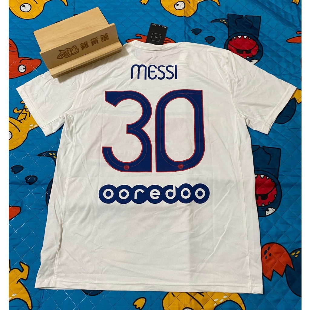 NIKE DRI-FIT Lionel Messi PSG巴黎聖日爾曼 足球隊短T 梅西 【WTC雜貨鋪】