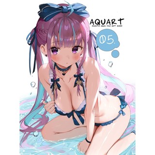 【櫻花楓雪 現貨 同人誌 畫集】C100 AQUART5 がおう まかろん大帝 湊あくあ 湊阿庫婭 hololive