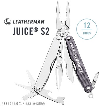 【電筒魔】 全新 公司貨 Leatherman JUICE S2 工具鉗 #831941(橘色)