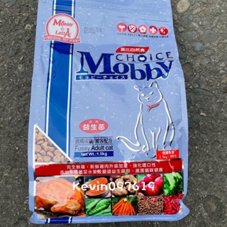 Mobby 莫比 貓飼料 挑嘴貓 挑嘴成貓饕客配方 雞肉+糙米 1.5kg 原廠包裝