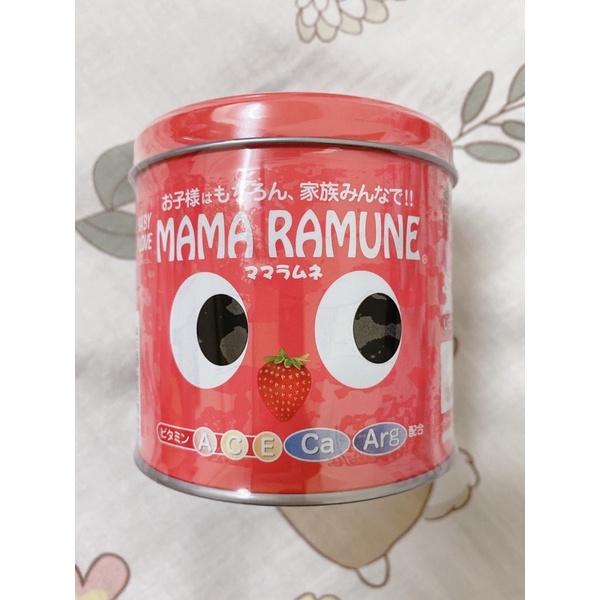 （現貨 快速出貨）日本大木製藥MAMA RAMUNE兒童綜合維他命 草莓牛奶口味