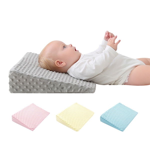 寶寶防吐奶枕 嬰兒枕頭 孕婦側睡枕 三角枕 防溢奶 防嗆奶枕 - 321寶貝屋