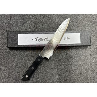 「工具家達人」 藤次郎 DP霞流し鋼割込 牛刀 180mm F-332 料理刀 大馬士革刀 主廚刀