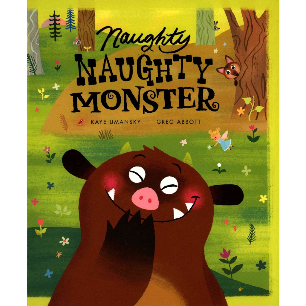 Naughty Naughty Monster (精裝本)/Kaye Umansky【禮筑外文書店】