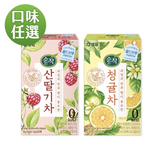 【韓味不二】膳府-純作青橘茶包36g(1.8gx20入)/純作樹莓茶包36g(1.8gx20入)
