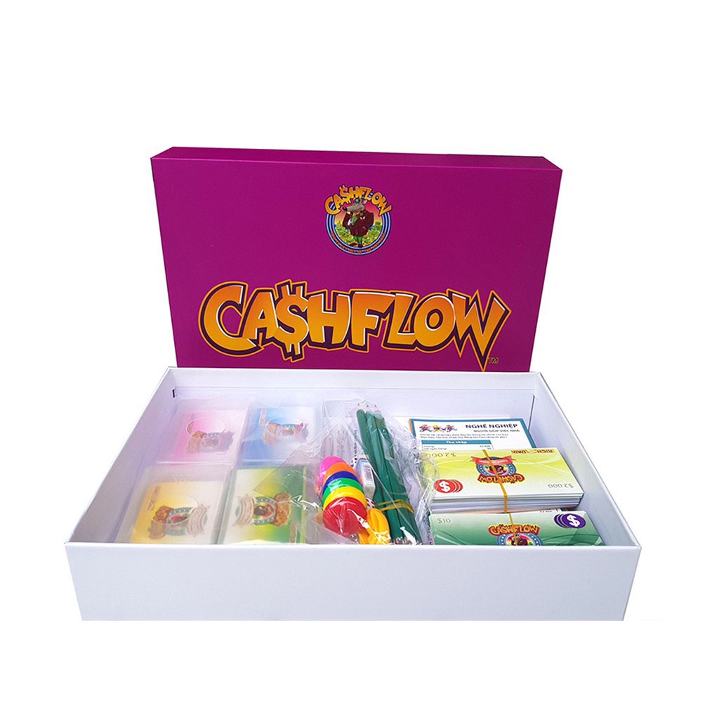 Cashflow 101 and Cashflow 202 Game 財務遊戲套裝 - 基本升級套裝